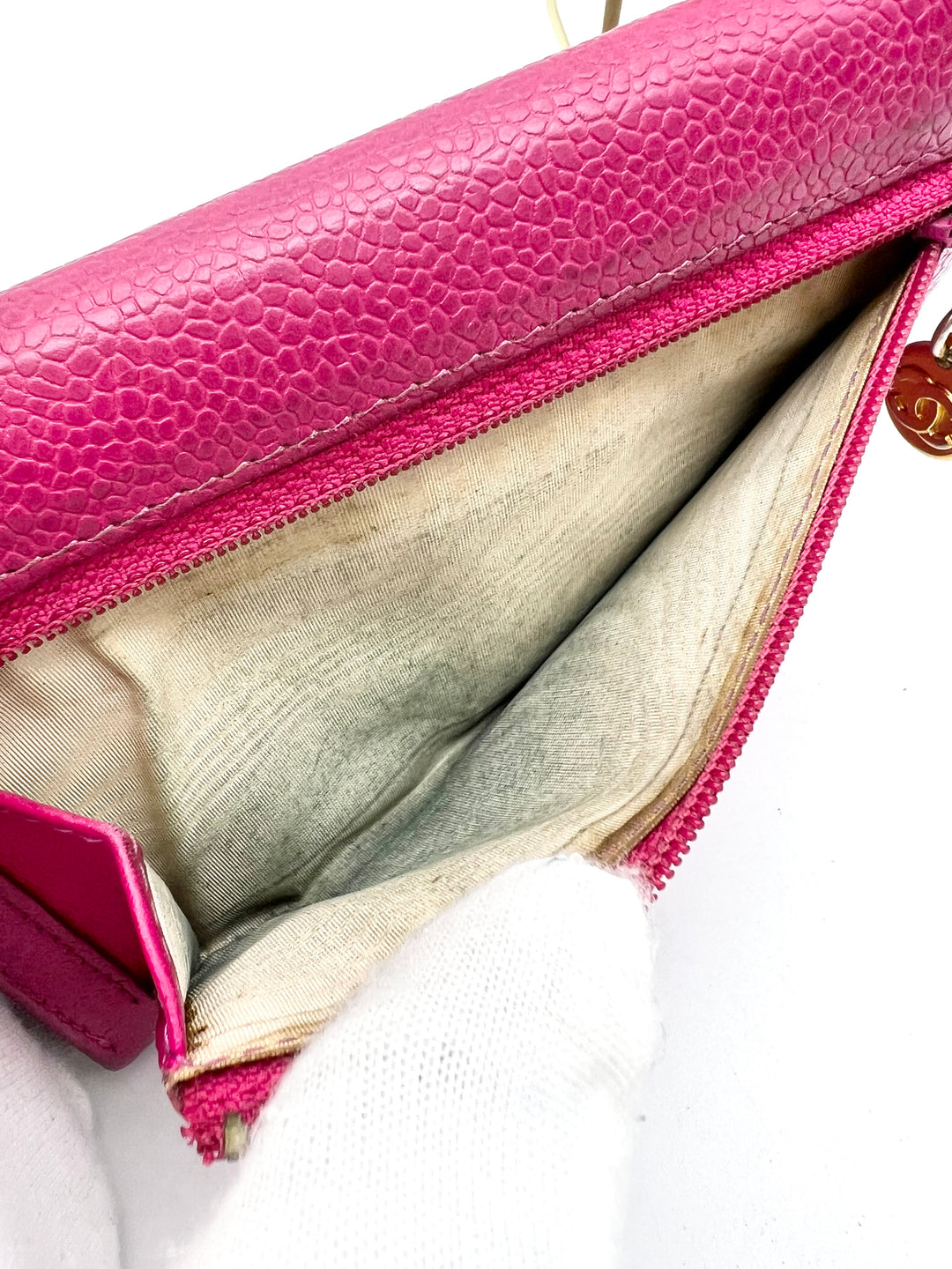 CHANEL CAVIAR TIMELESS WALLET