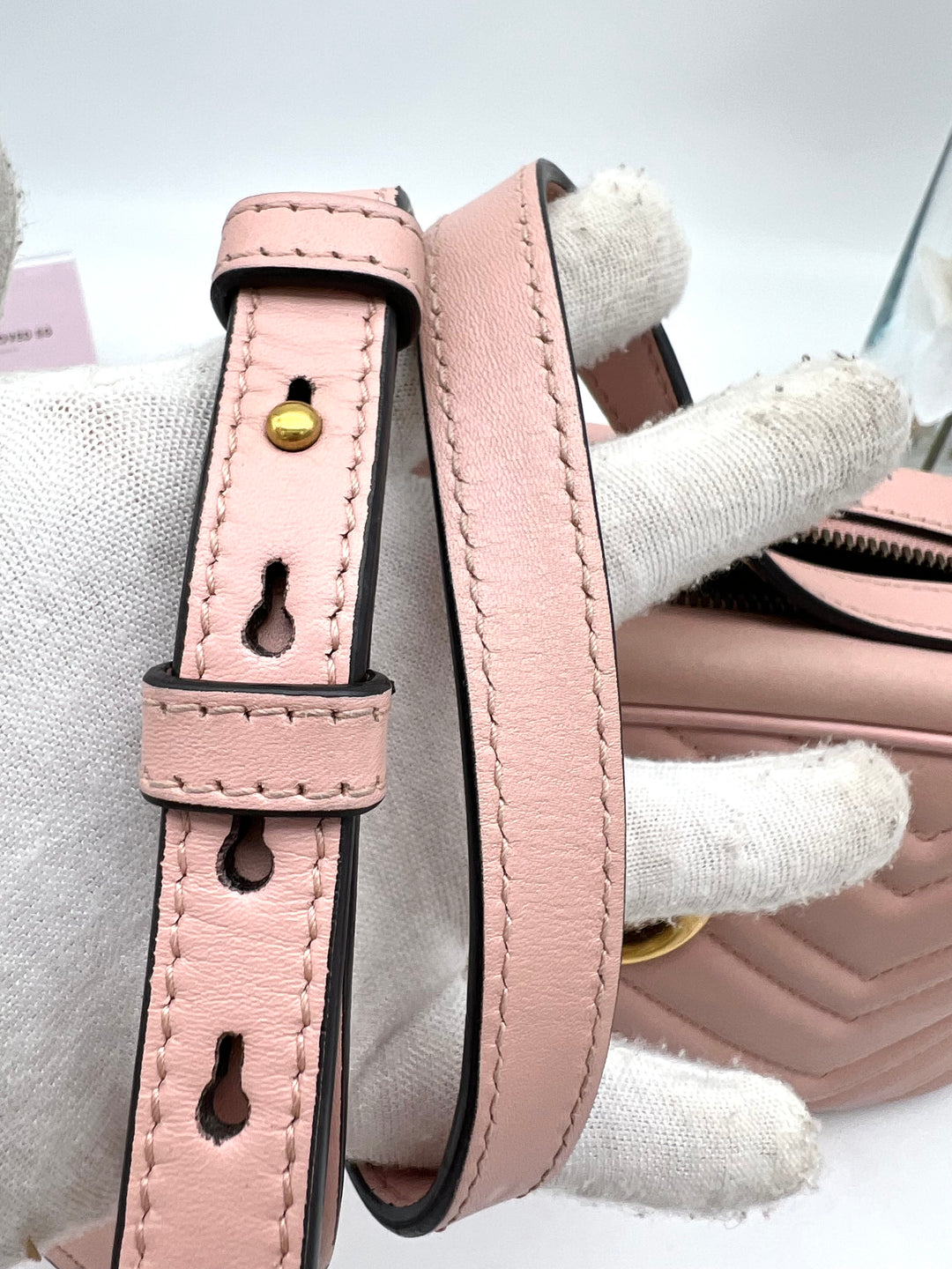 GUCCI MARMONT CAMERA QUILTED SMALL