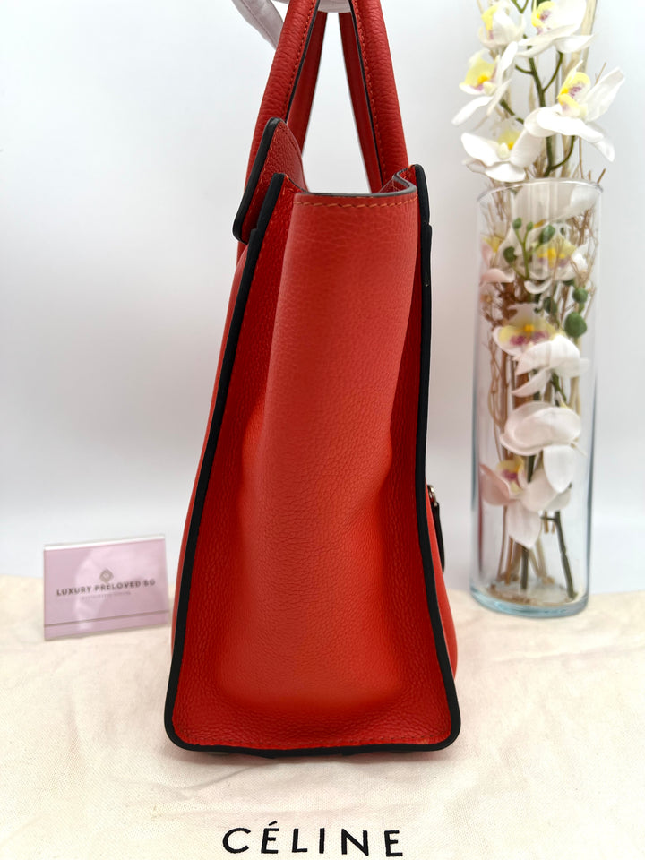 CELINE MICRO LUGGAGE TOTE BAG