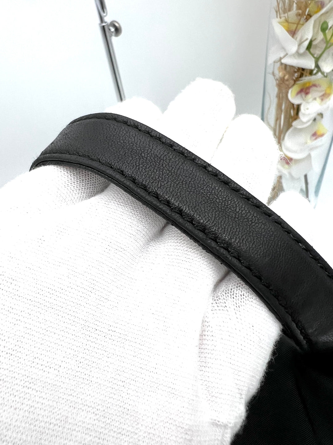 PRADA NYLON CHAIN BACKPACK