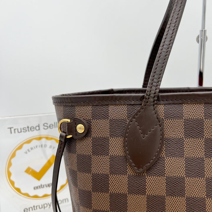 LOUIS VUITTON NEVERFULL PM DAMIER EBENE