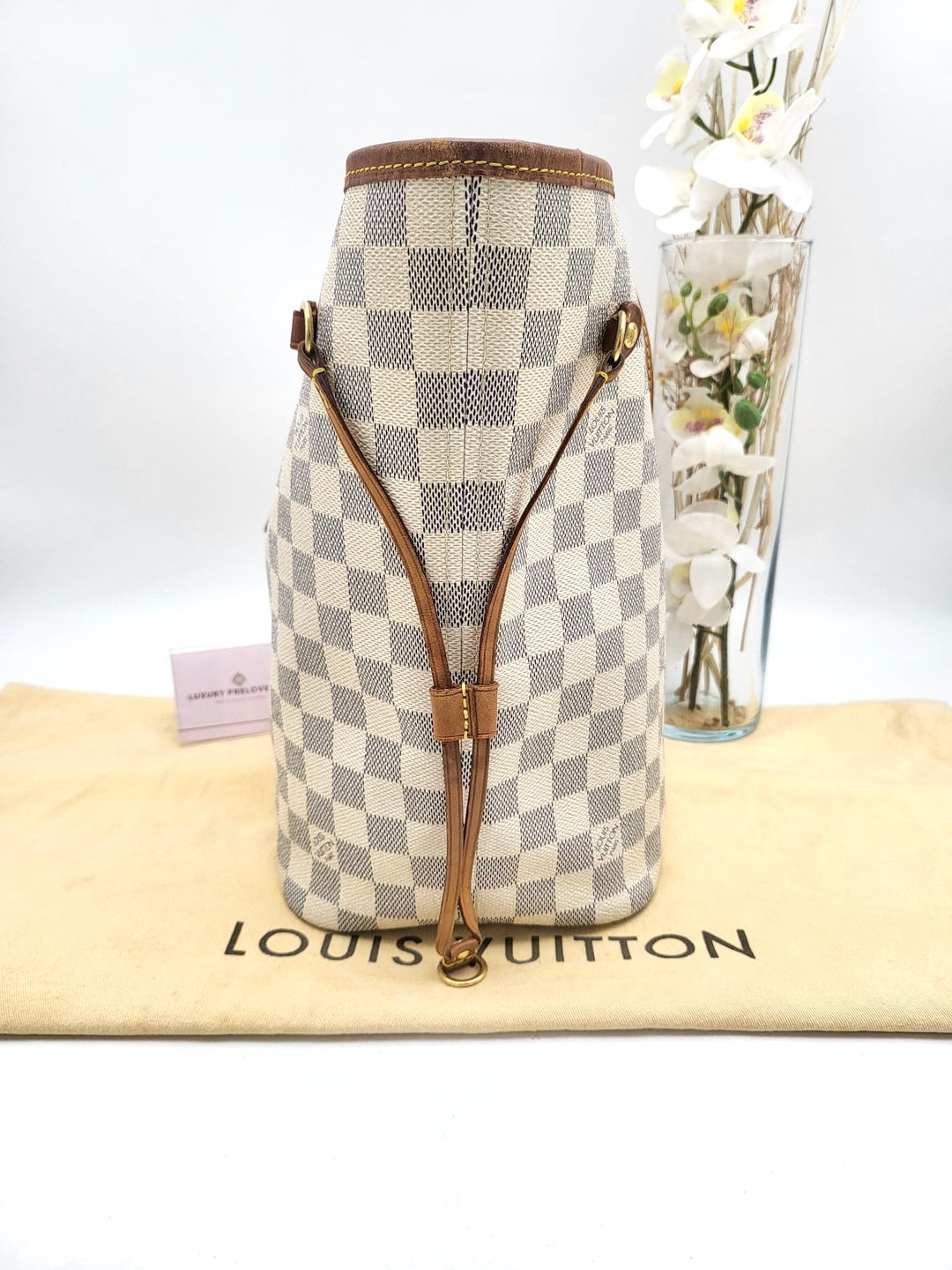 LOUIS VUITTON NEVERFULL MM AZUR