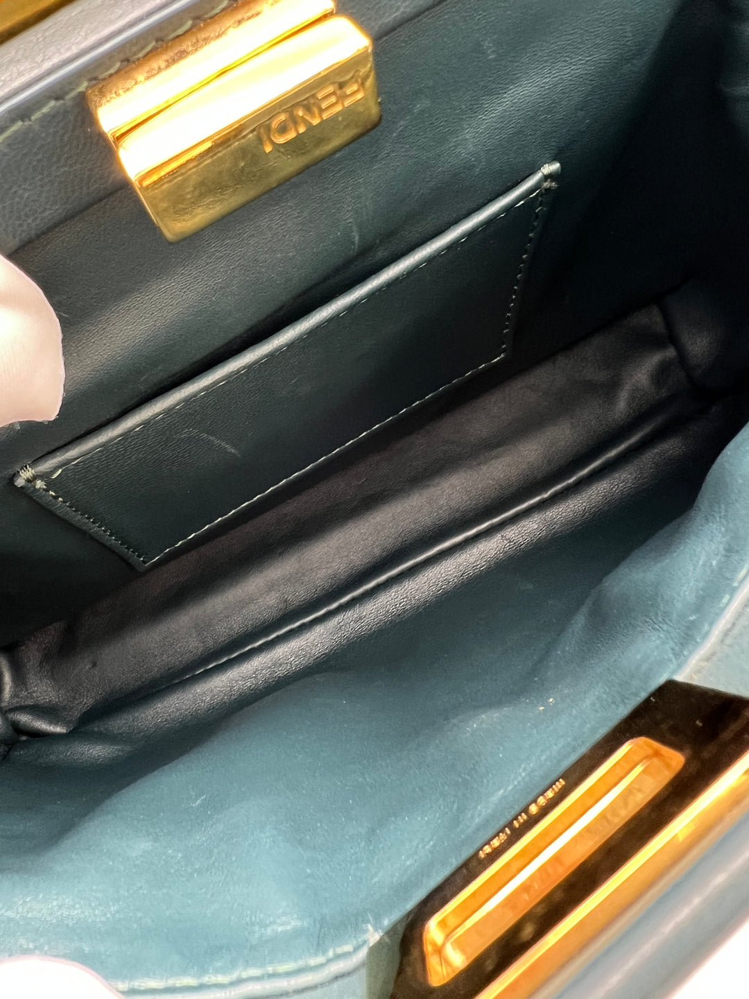 FENDI PEEKABOO SOFT LEATHER MINI