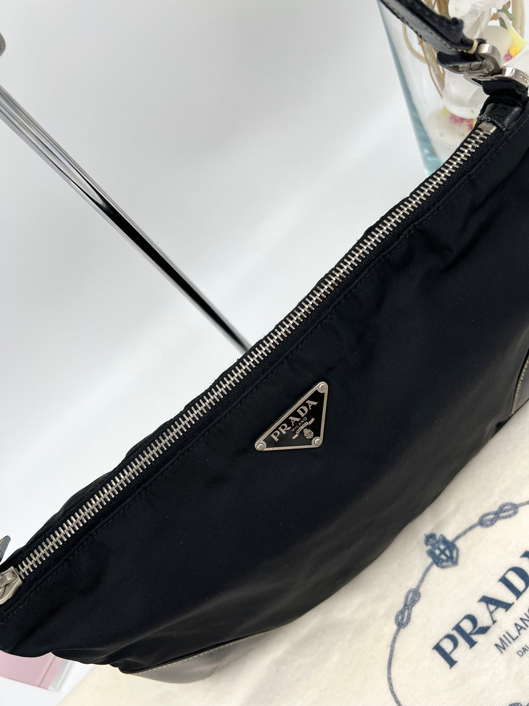 PRADA NYLON SHOULDER BAG