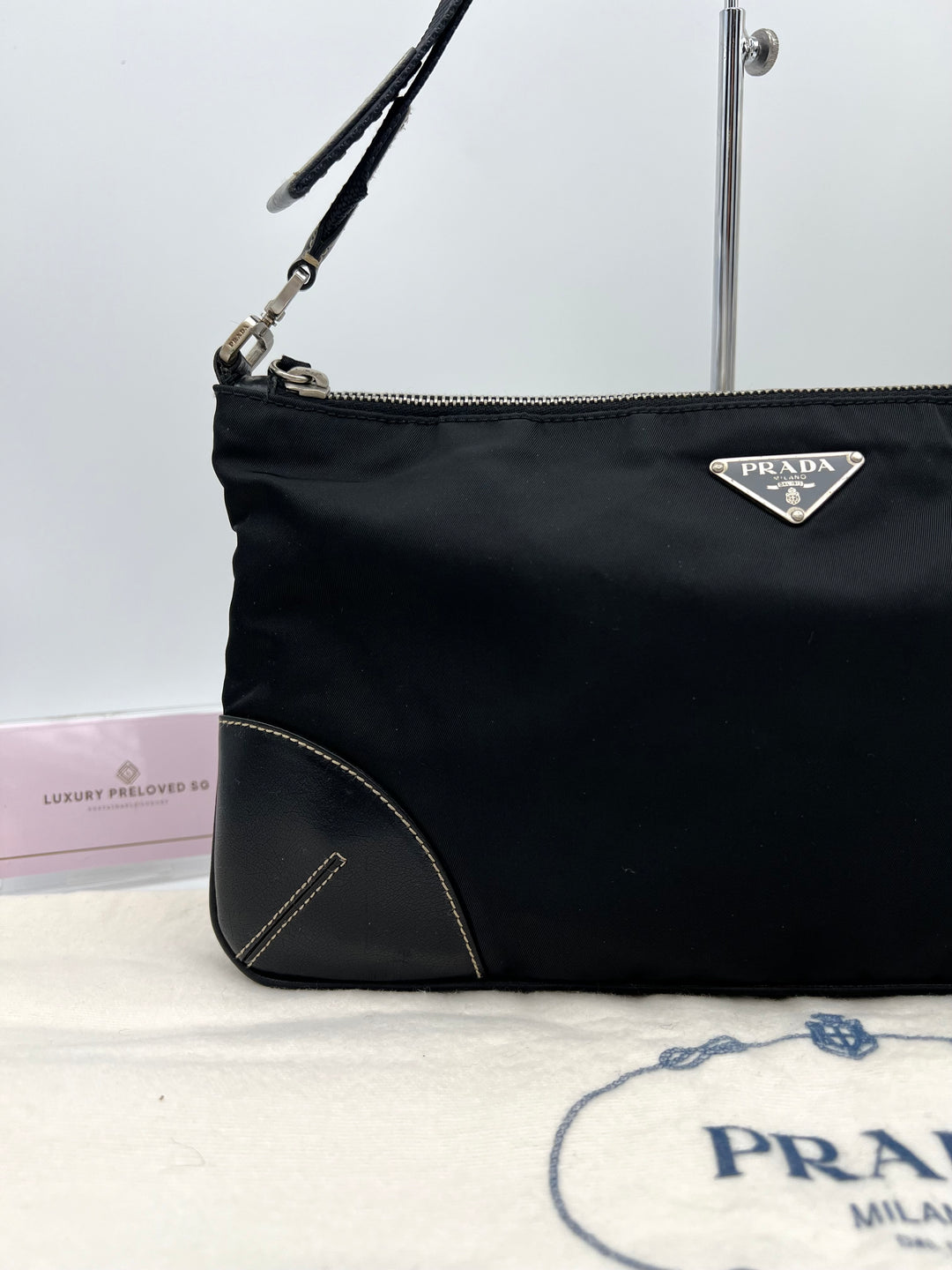 PRADA NYLON SHOULDER BAG