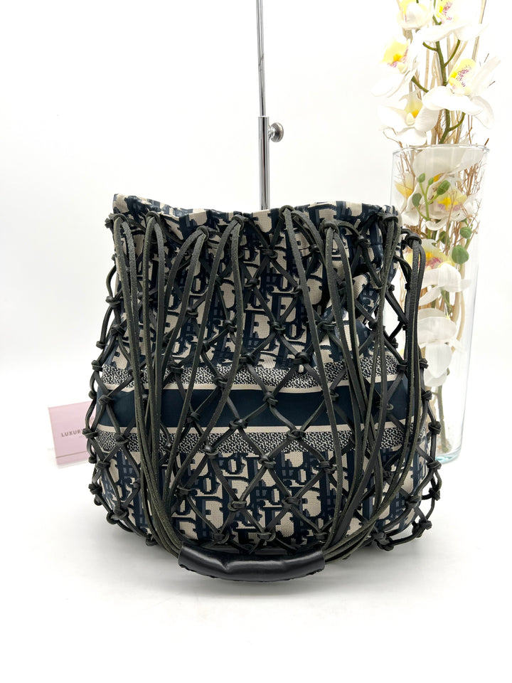 CHRISTIAN DIOR DIORNET BUCKET BAG