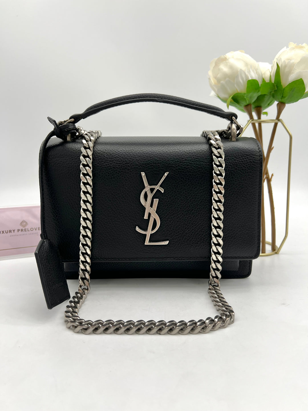 YVES SAINT LAURENT SUNSET CHAIN SHOULDER BAG