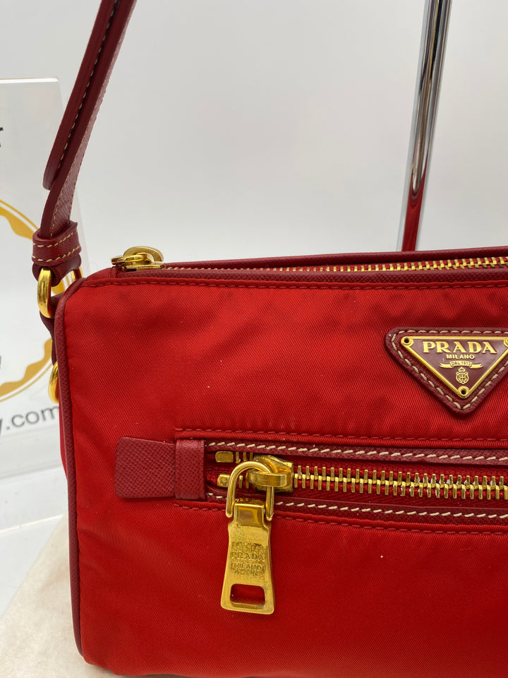 PRADA NYLON SHOULDER BAG