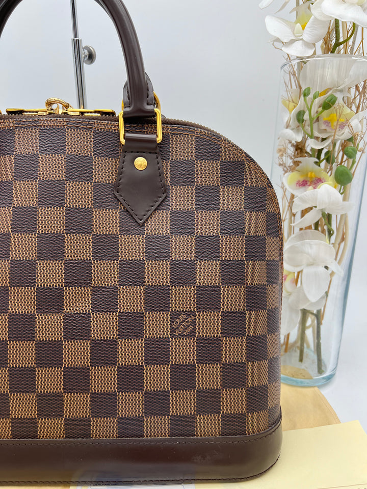 LOUIS VUITTON ALMA PM DAMIER EBENE