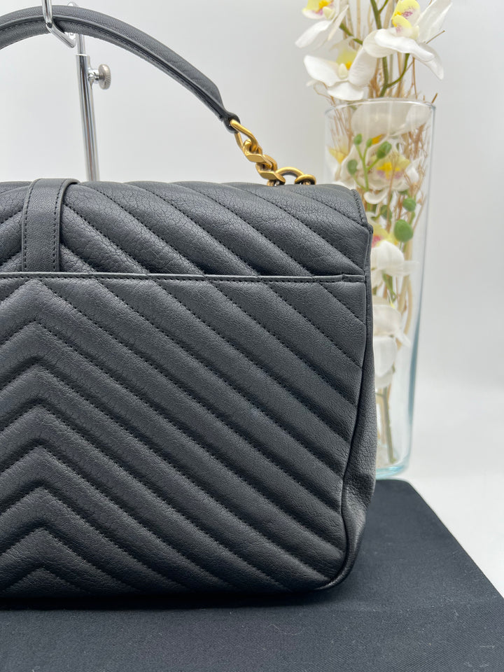 YVES SAINT LAURENT MONOGRAM ENVELOPE GHW