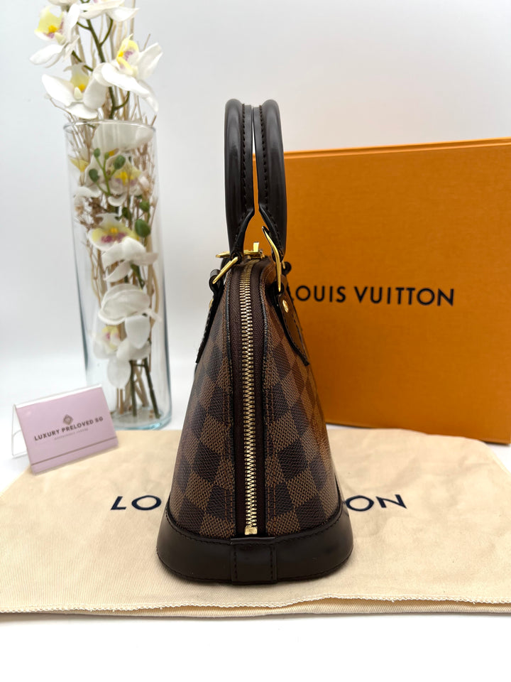 LOUIS VUITTON ALMA BB DAMIER EBENE