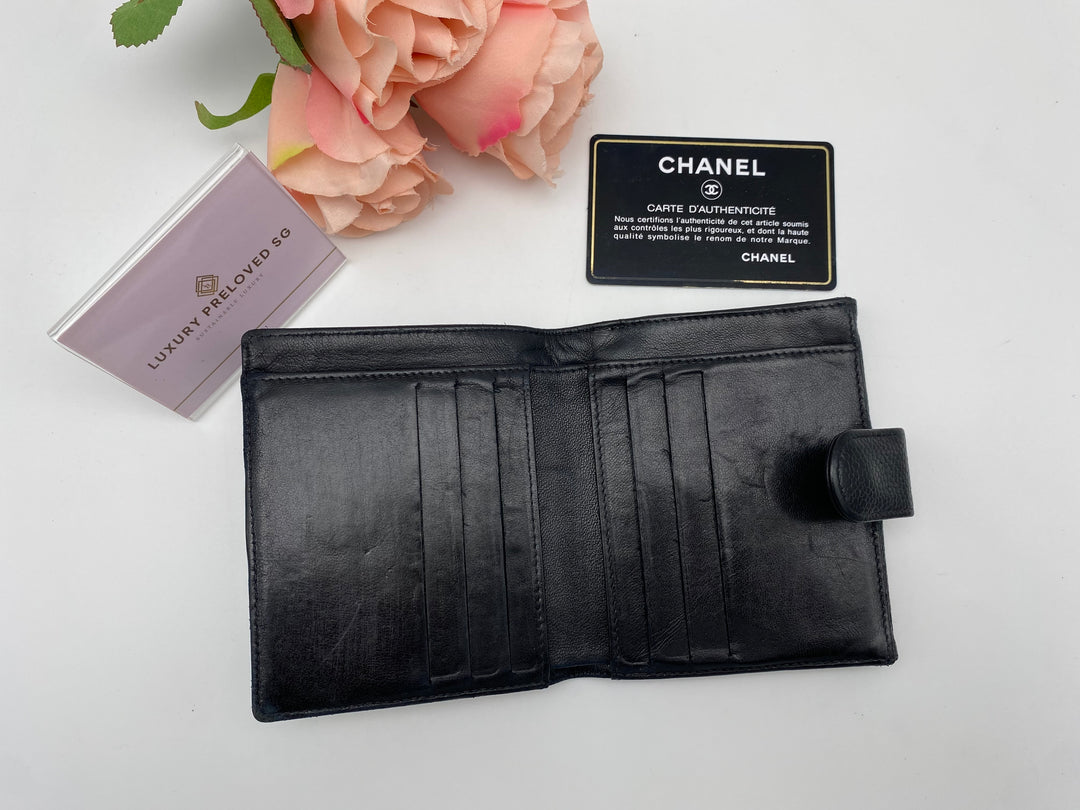 CHANEL CAVIAR TIMELESS WALLET VINTAGE