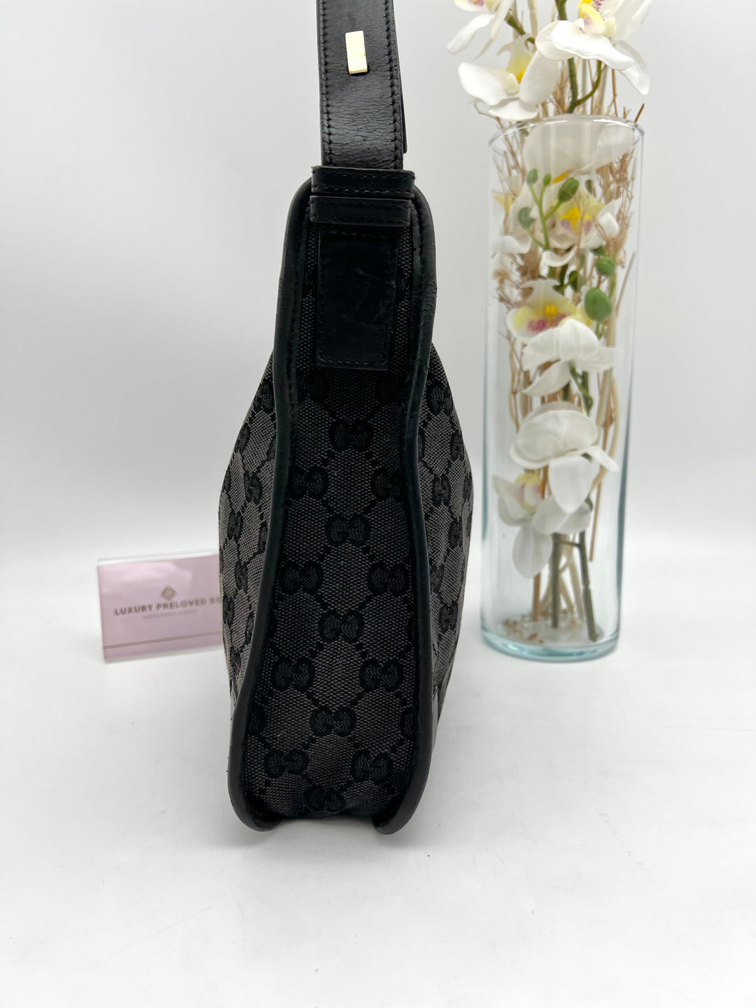 GUCCI GG CANVAS HOBO SHOULDER BAG BAG