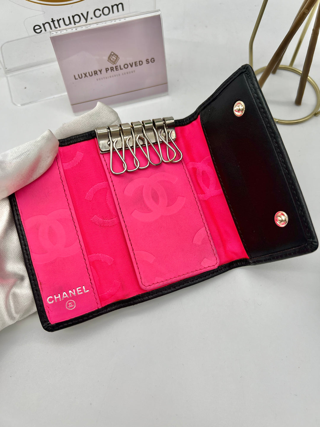 CHANEL CAMBON KEY CASE