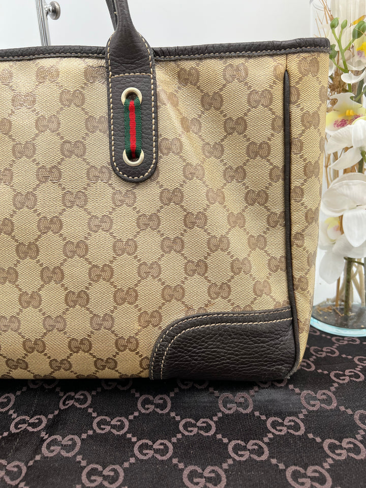 GUCCI GG MONOGRAM TOTE PVC