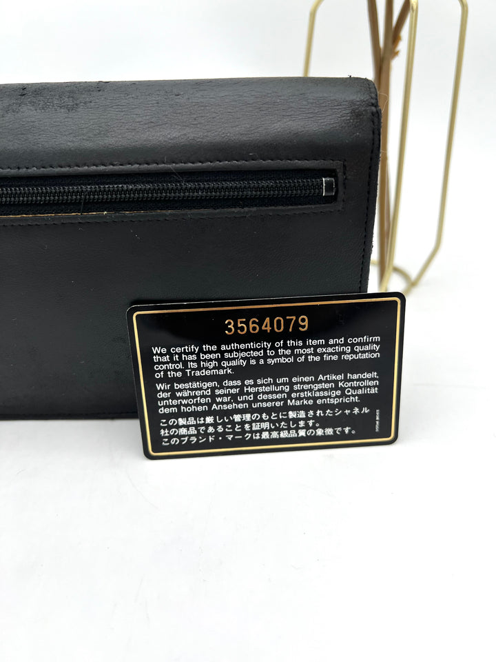 CHANEL LAMBSKIN TIMELESS CLUTCH