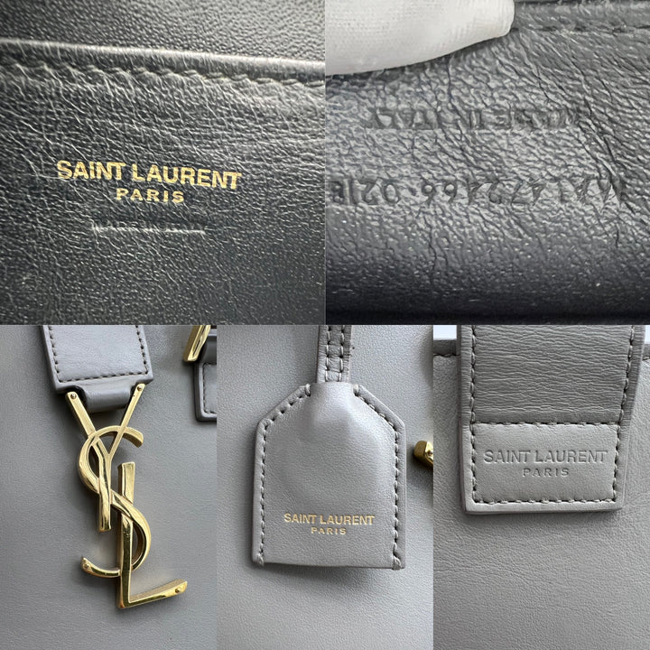 YVES SAINT LAURENT MONOGRAM CABAS BAG