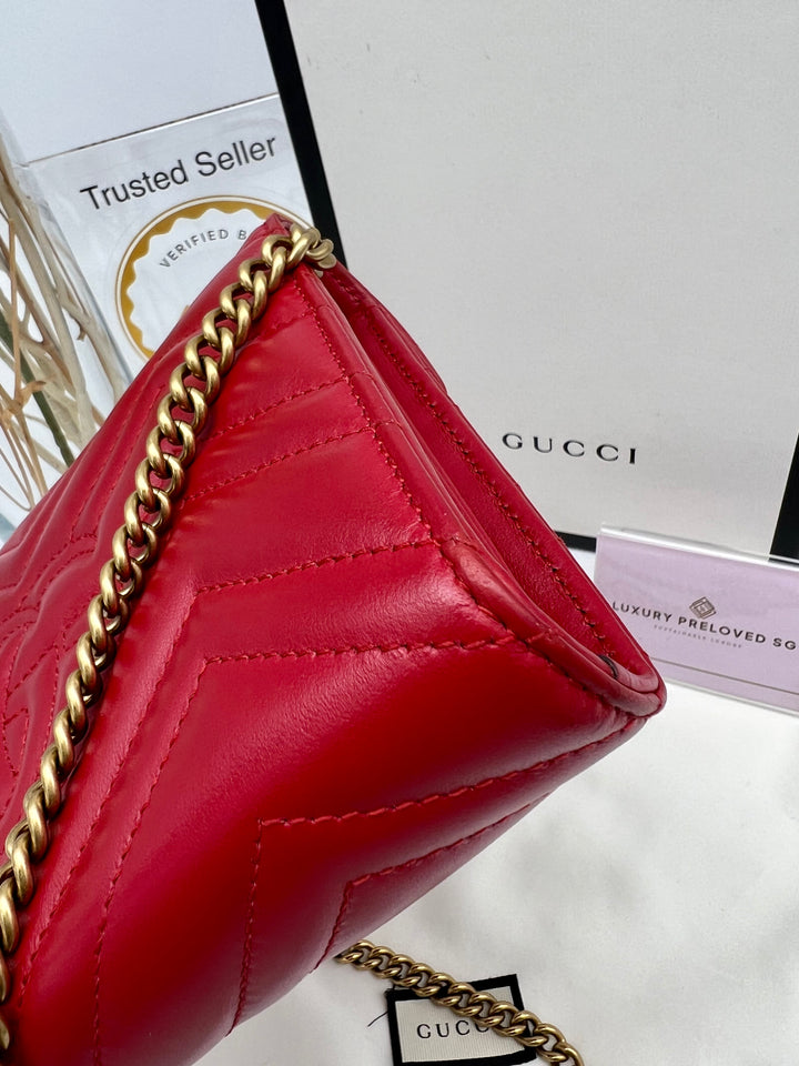 GUCCI GG MARMONT SHOULDER BAG