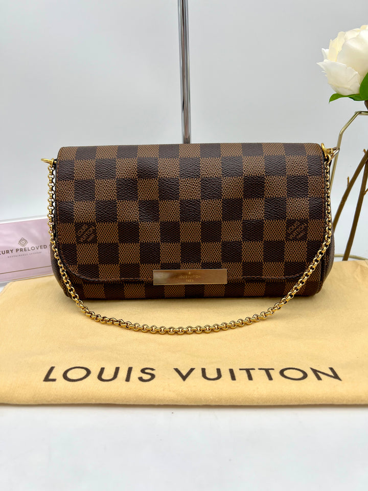 LOUIS VUITTON FAVOURITE PM DAMIER EBENE