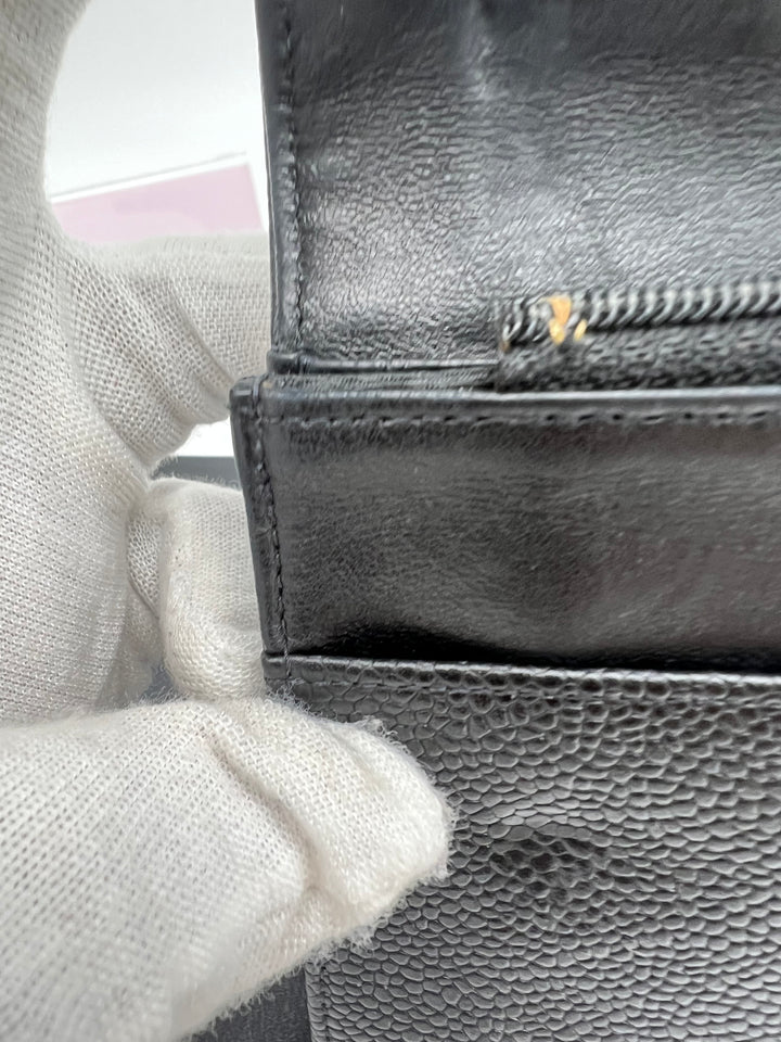 CHANEL CAVIAR TIMELESS CLUTCH