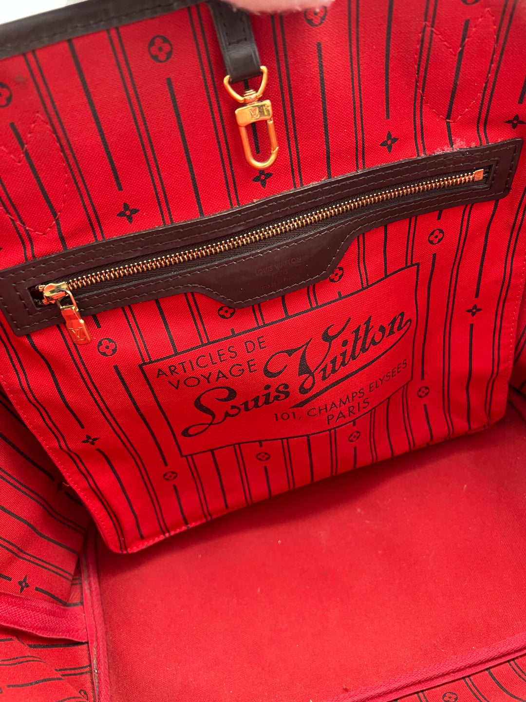 LOUIS VUITTON NEVERFULL MM DAMIER