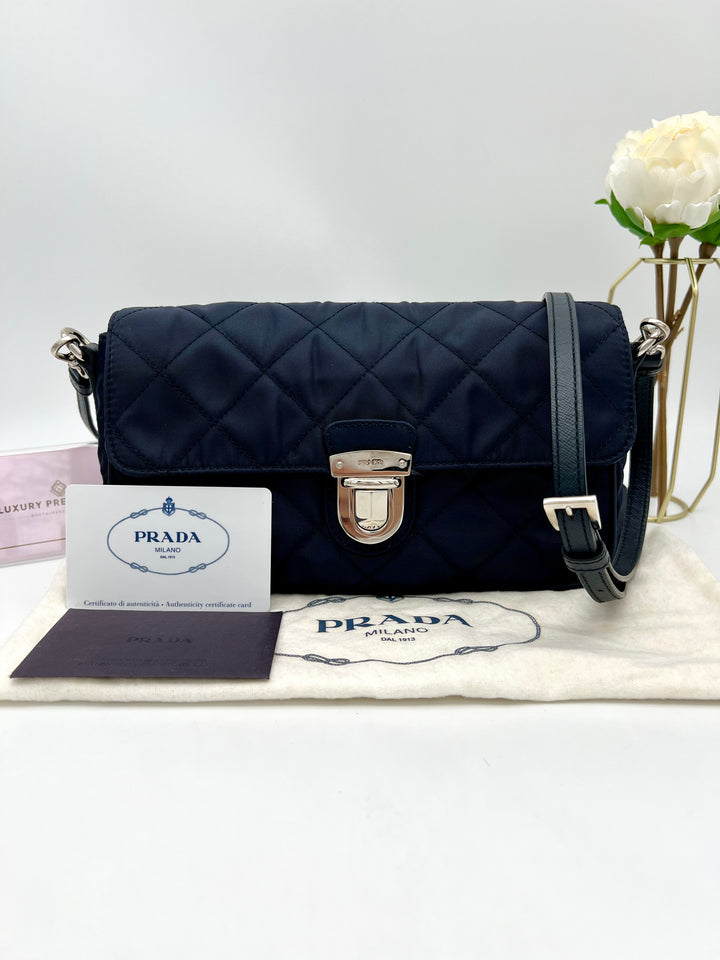 PRADA QUILTED NYLON BAG