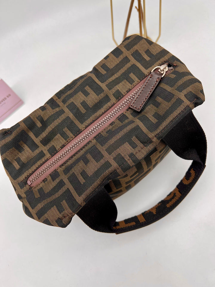 FENDI CANVAS SMAL HANDBAG