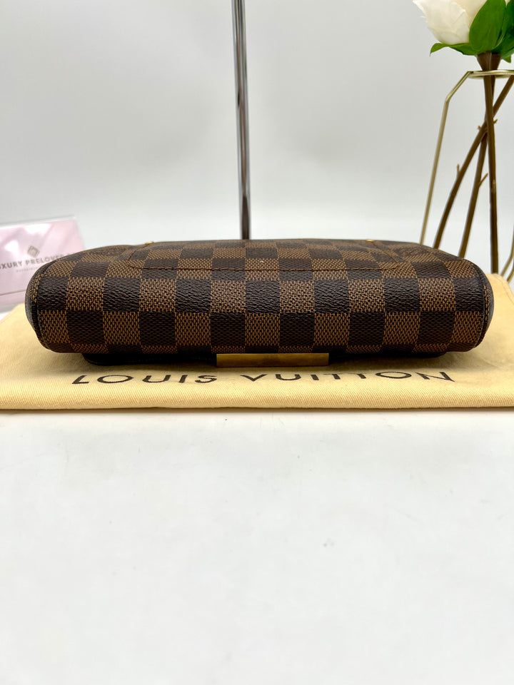 LOUIS VUITTON FAVOURITE PM DAMIER EBENE