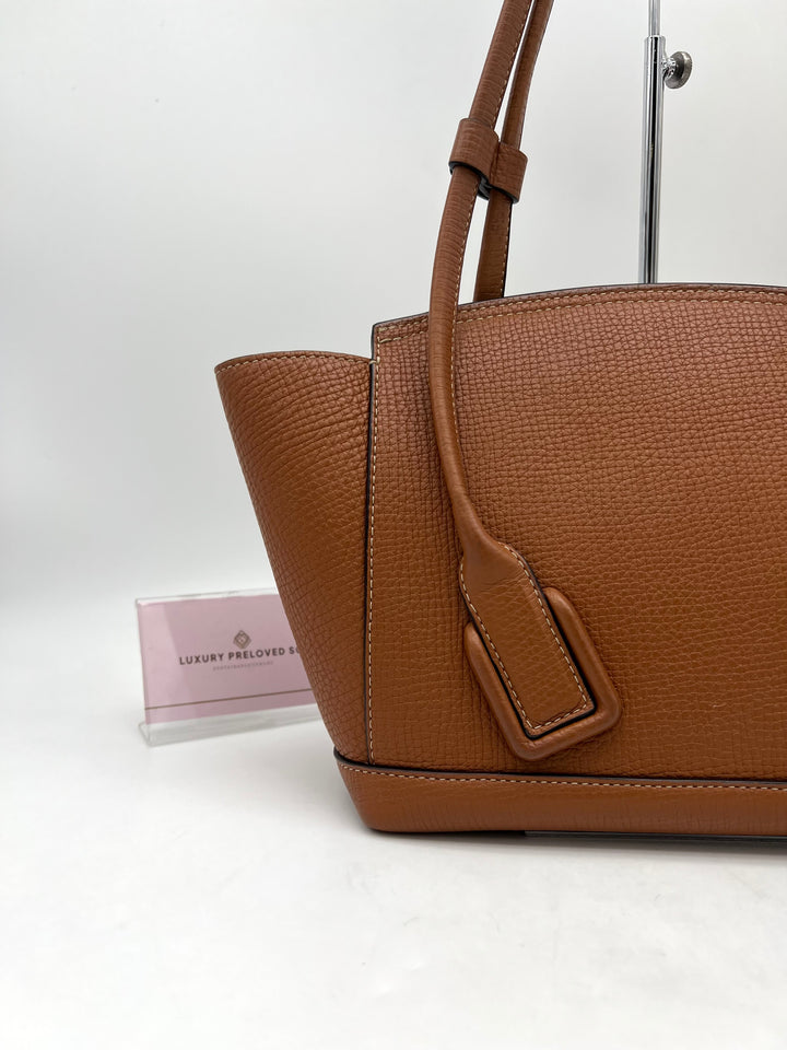 BOTTEGA VENETA ACRO GRAINY CALFSKIN