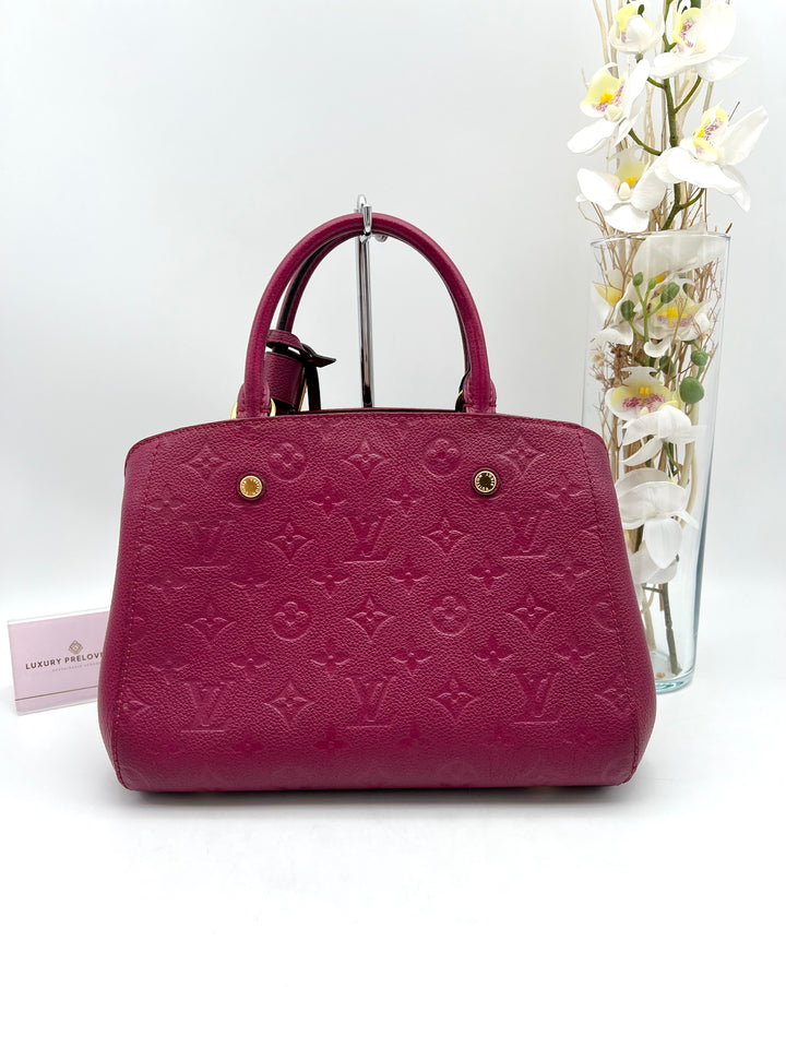 LOUIS VUITTON MONTAIGNE BB EMPREINTE