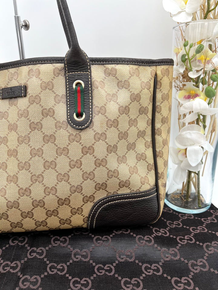 GUCCI GG MONOGRAM TOTE PVC