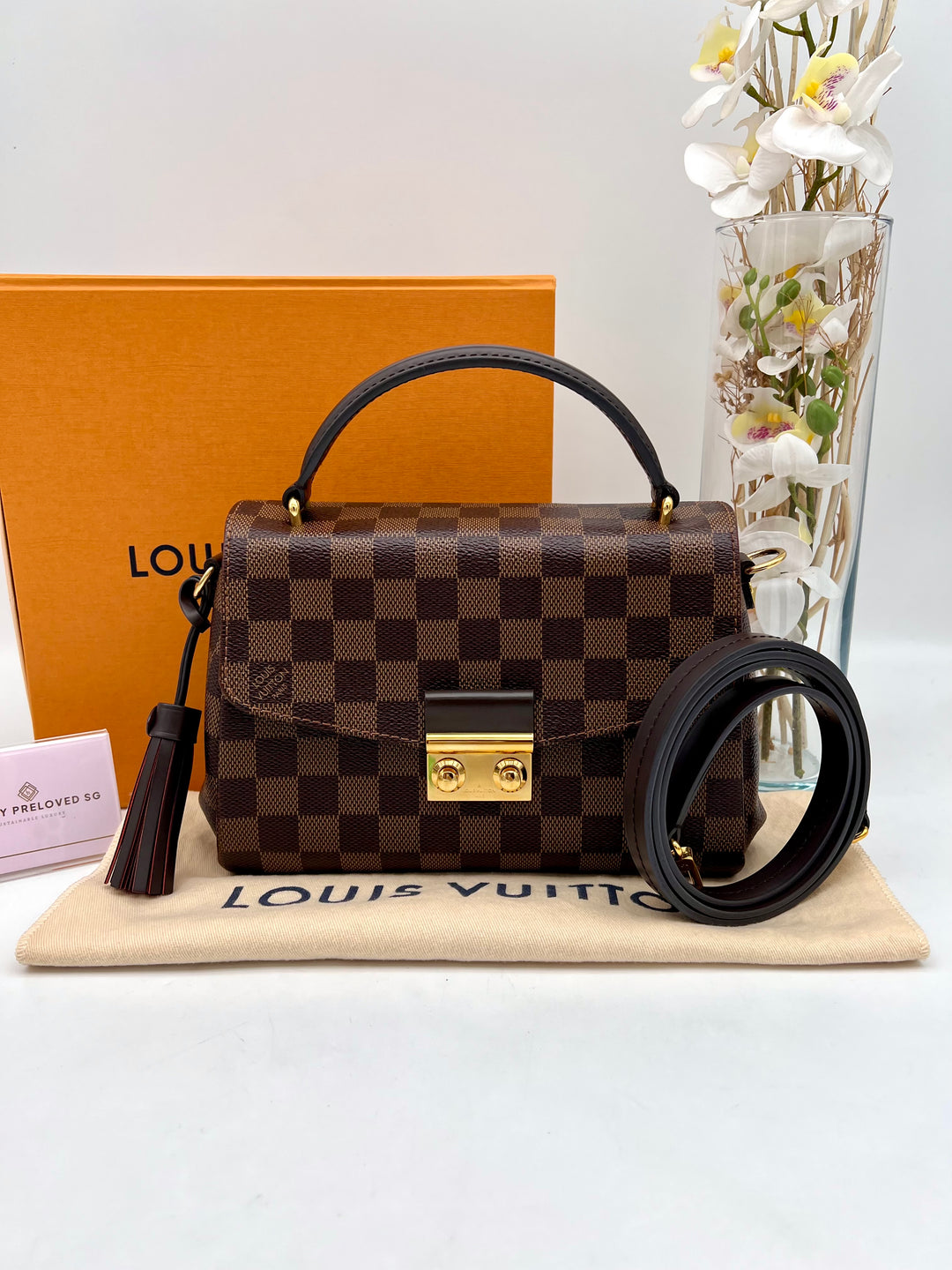 LOUIS VUITTON CROISETTE DAMIER