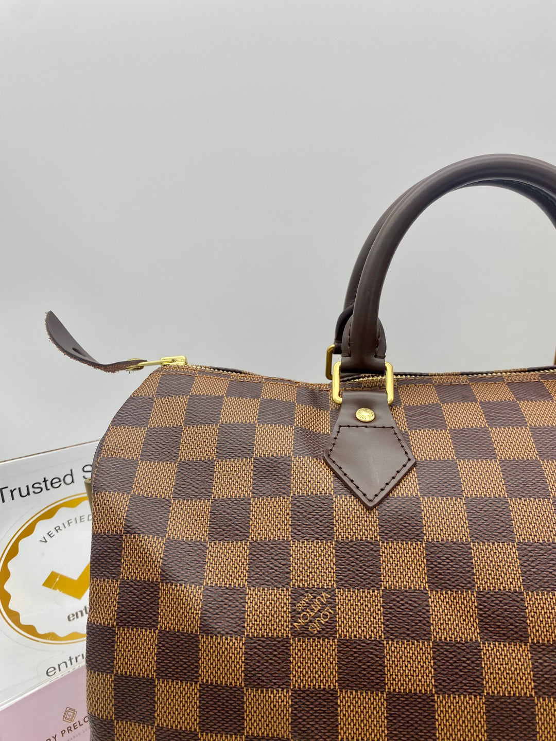 LOUIS VUITTON SPEEDY 35 DAMIER EBENE