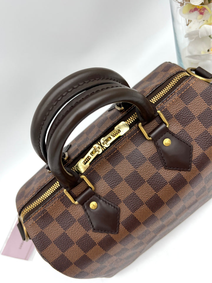 LOUIS VUITTON BANDOULIERE 25 DAMIER EBENE (RFID)