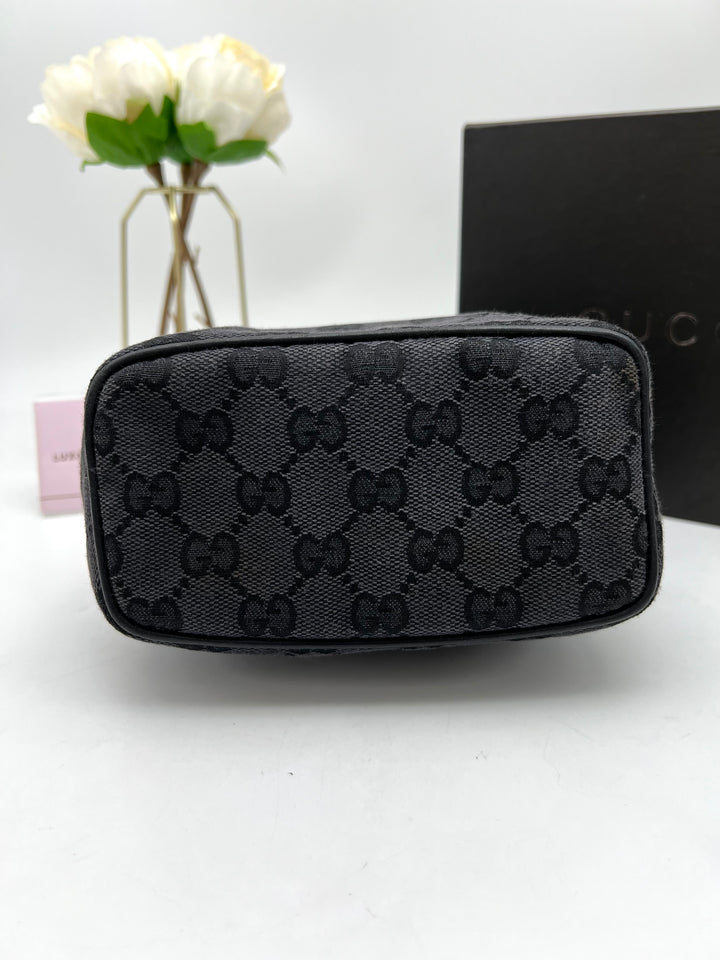 GUCCI GG CANVAS HOBO SMALL BAG