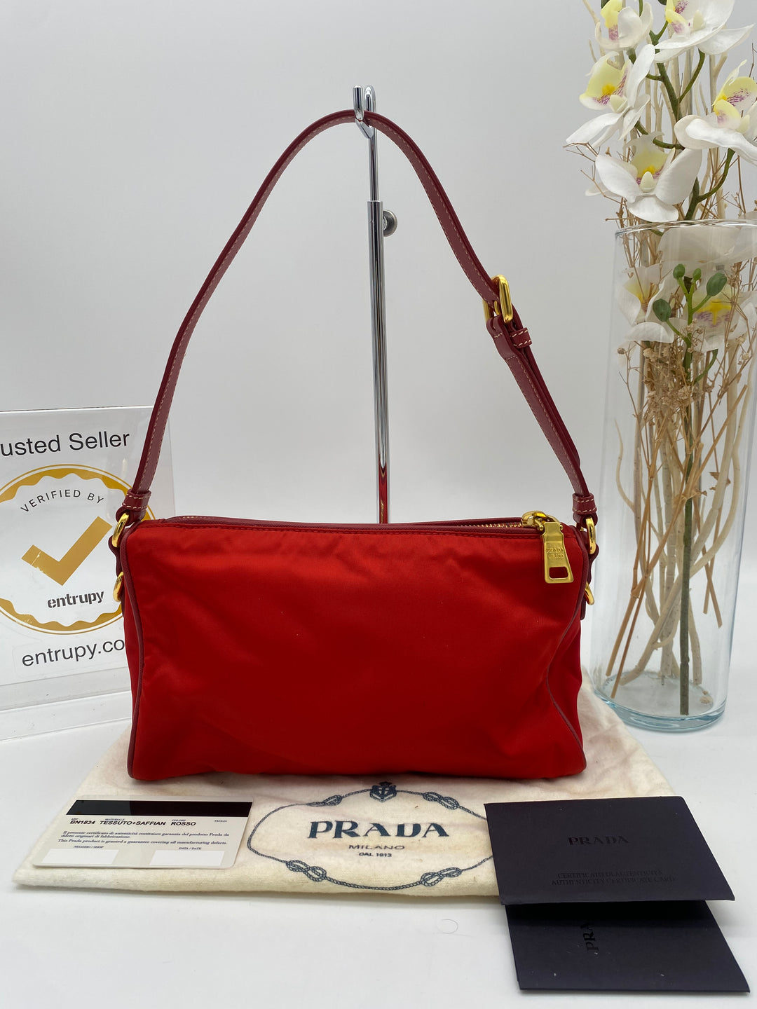 PRADA NYLON SHOULDER BAG