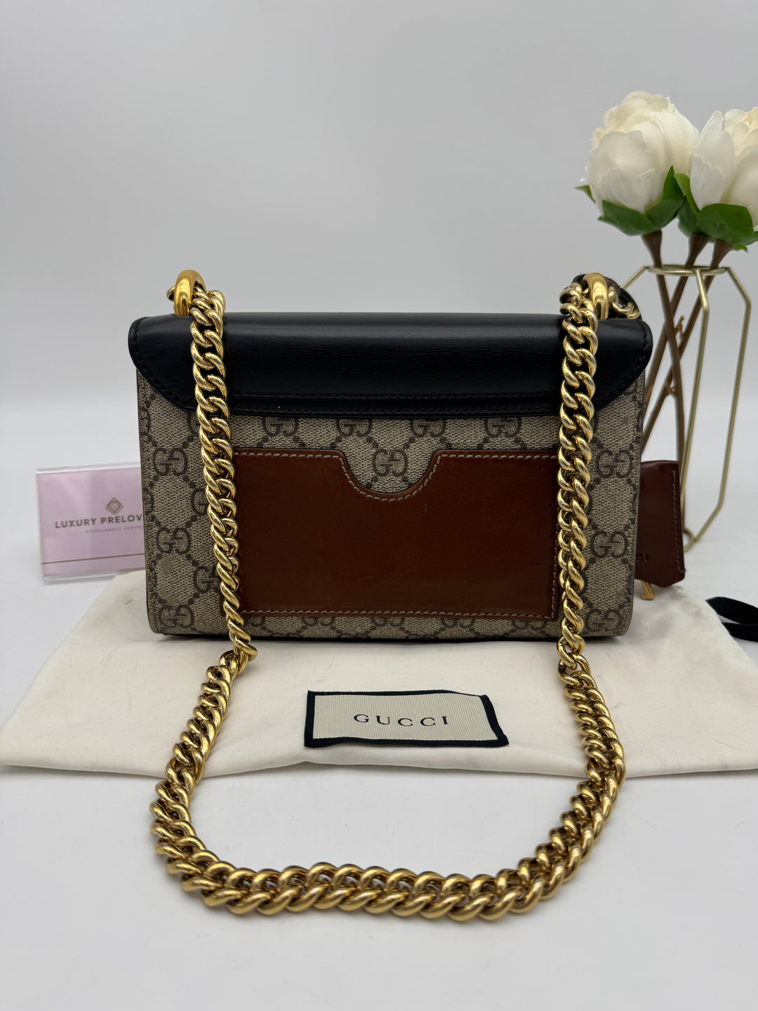 GUCCI PADLOCK GG SUPREME SMALL BAG