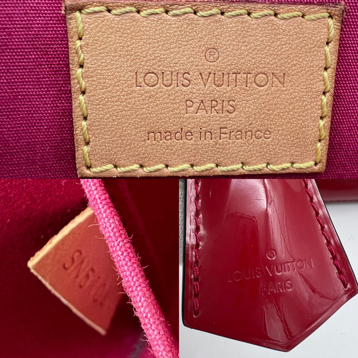 LOUIS VUITTON ALMA BB VERNIS