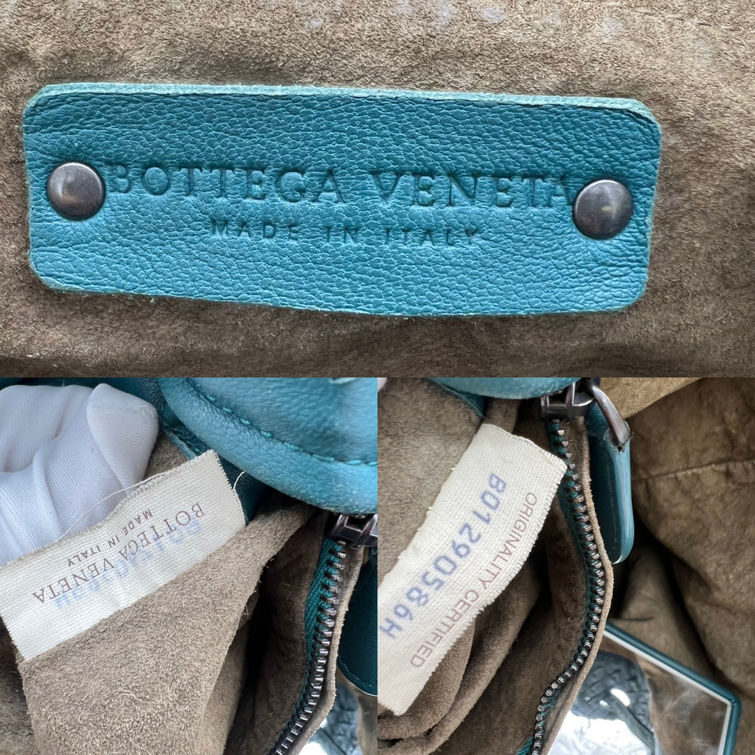 BOTTEGA VENETA INTRECCIATO WOVEN NAPPY SHOULDER BAH