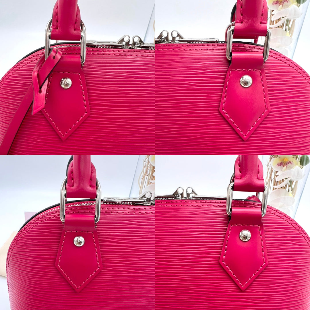 LOUIS VUITTON ALMA BB FUCHSIA EPI