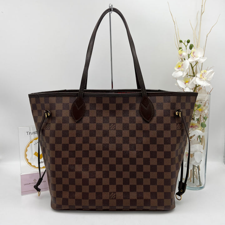 LOUIS VUITTON NEVERFULL MM DAMIER EBENE