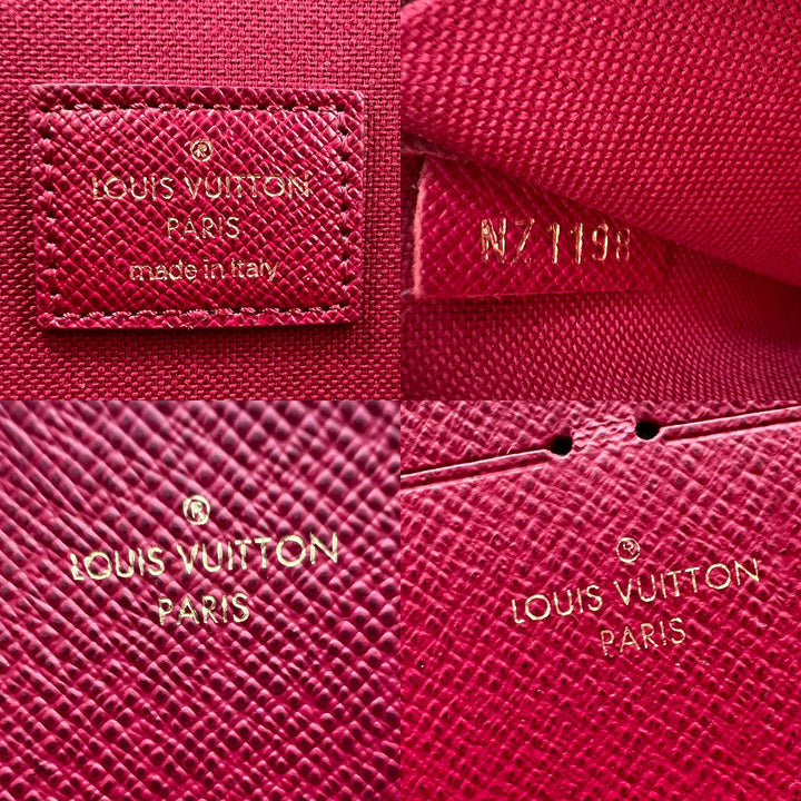 LOUIS VUITTON FELICIE DAMIER EBENE