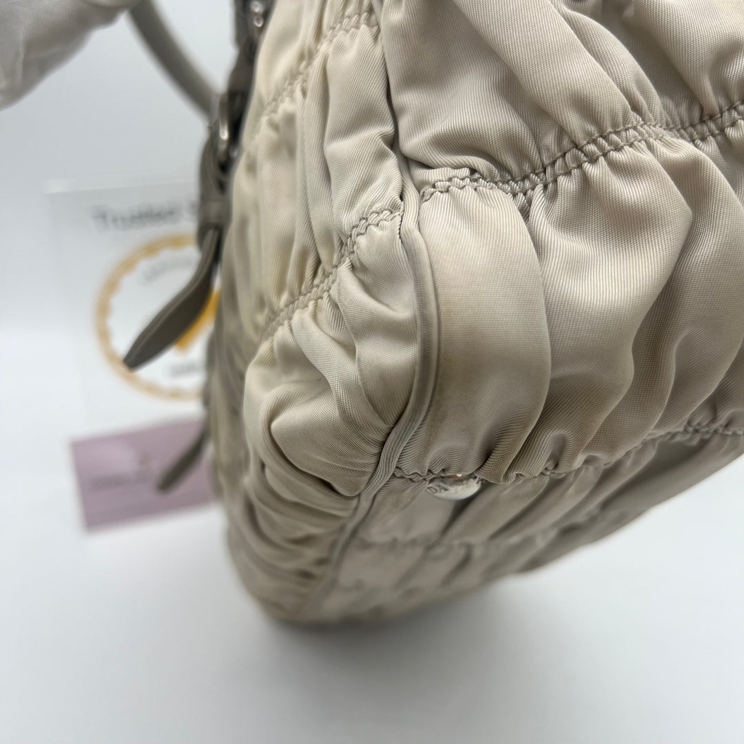 PRADA GAUFRE NYLON 2 WAY BAG