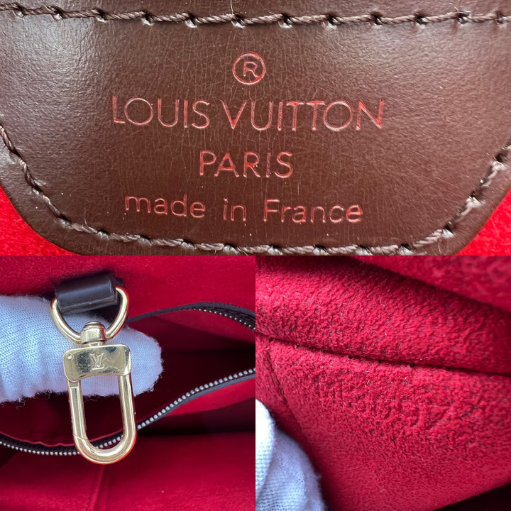 LOUIS VUITTON HAMPSTEAD PM DAMIER EBENE