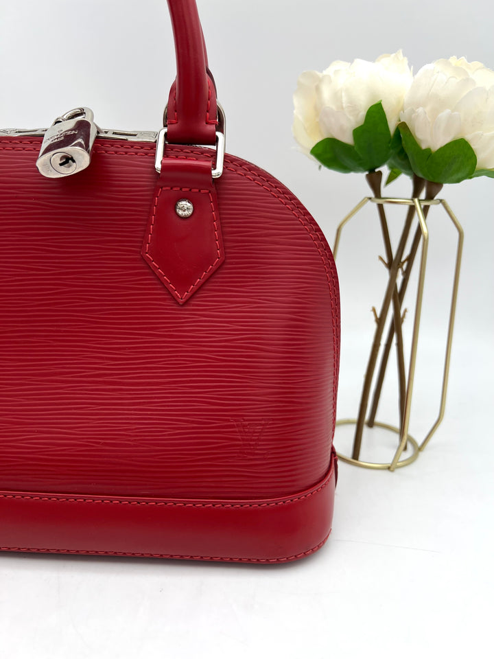 LOUIS VUITTON ALMA BB EPI