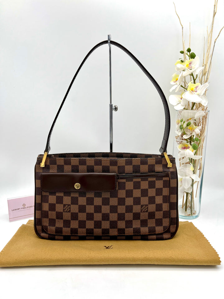 LOUIS VUITTON DAMIER AUBAGNE SHOULDER BAG