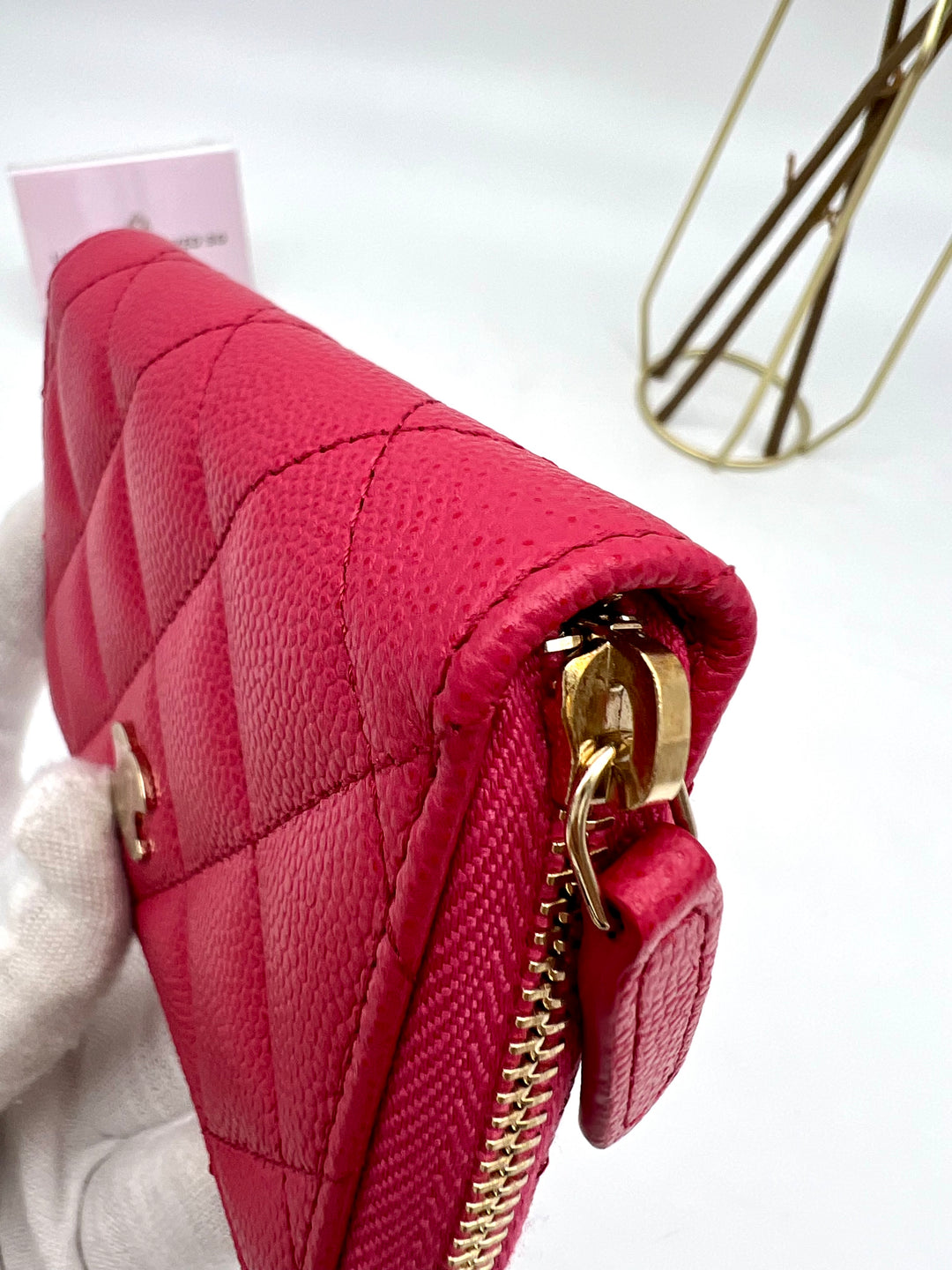 CHANEL CLASSIC ZIP COIN WALLET