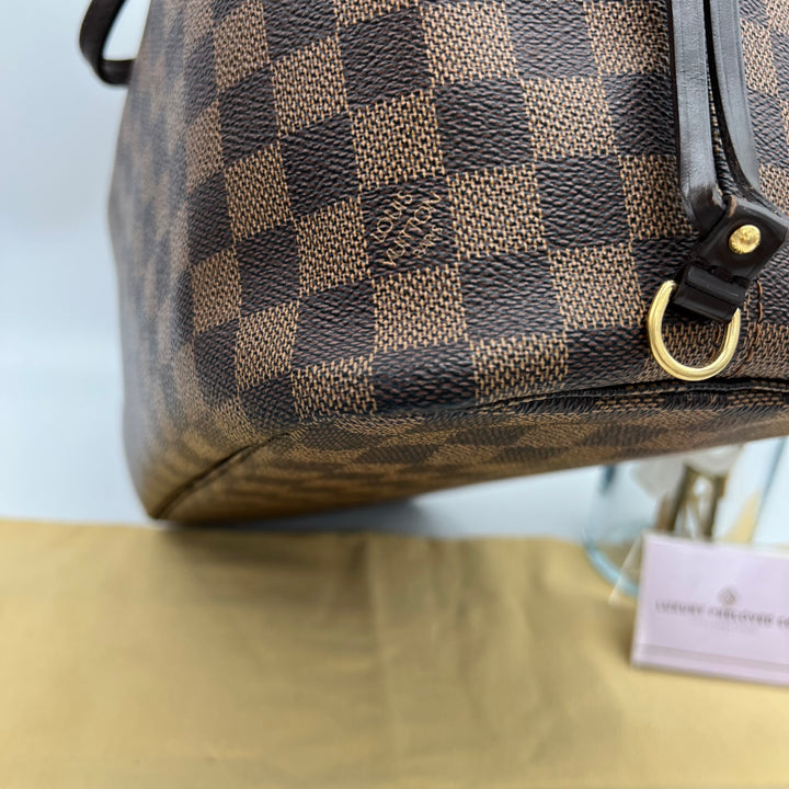 LOUIS VUITTON NEVERFULL MM DAMIER EBENE