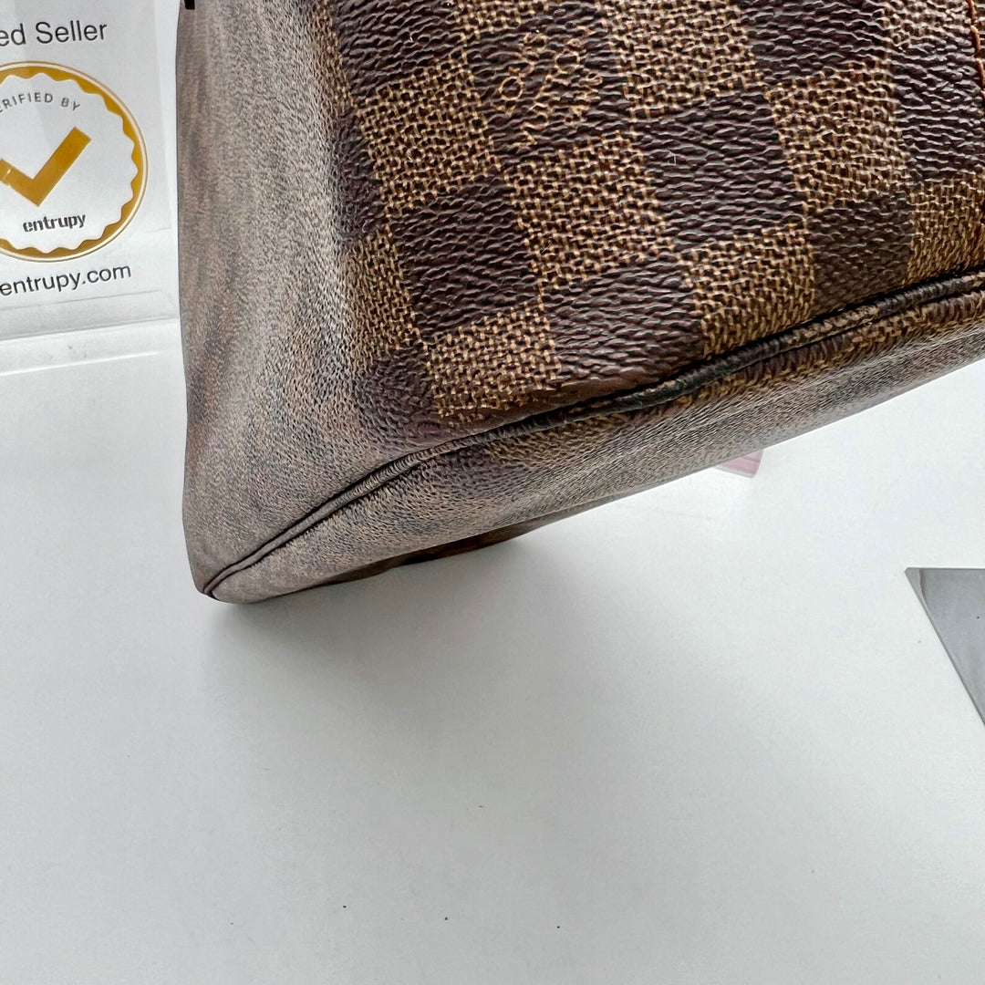 LOUIS VUITTON NEVERFULL MM DAMIER EBENE