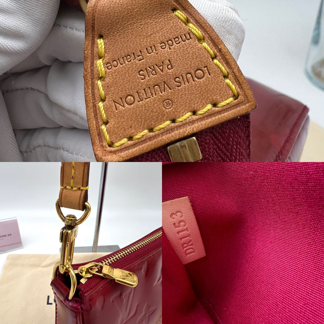 LOUIS VUITTON POCHETTE ACCESSOIRES VERNIS ( NEW MODEL )